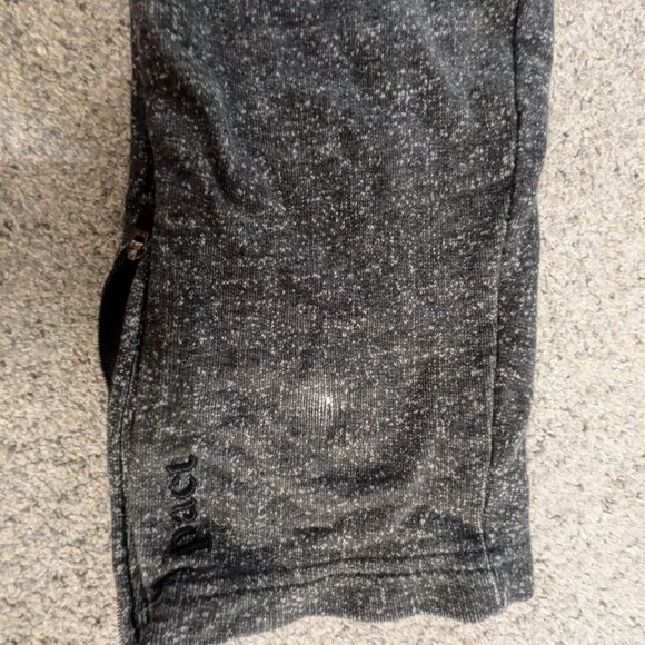 PACT Organic Cotton Ankle Zip Jogger Sweatpant Heathered Gray Large - Picture 16 of 16